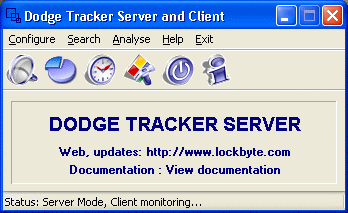 Dodge Tracker Screenshot